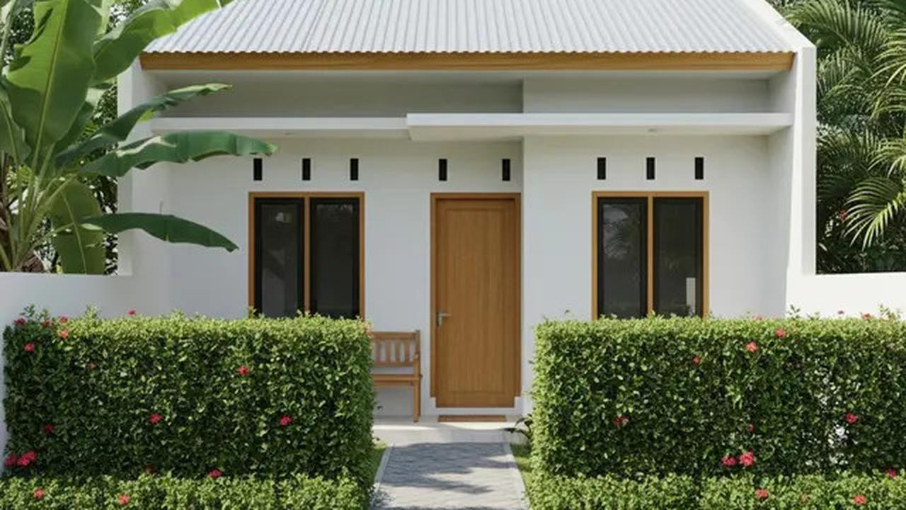 7 Model Rumah Kecil Tapi Luas dengan Pagar Tanaman Hijau, Solusi Hunian Asri dan Nyaman di Lahan Terbatas