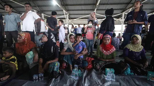 76 Pengungsi Rohingya Terdampar di Perairan Aceh