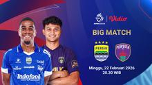 Pertandingan BRI Super League antara Persib Bandung vs Persita Tangerang