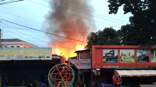 Kebakaran diMedan