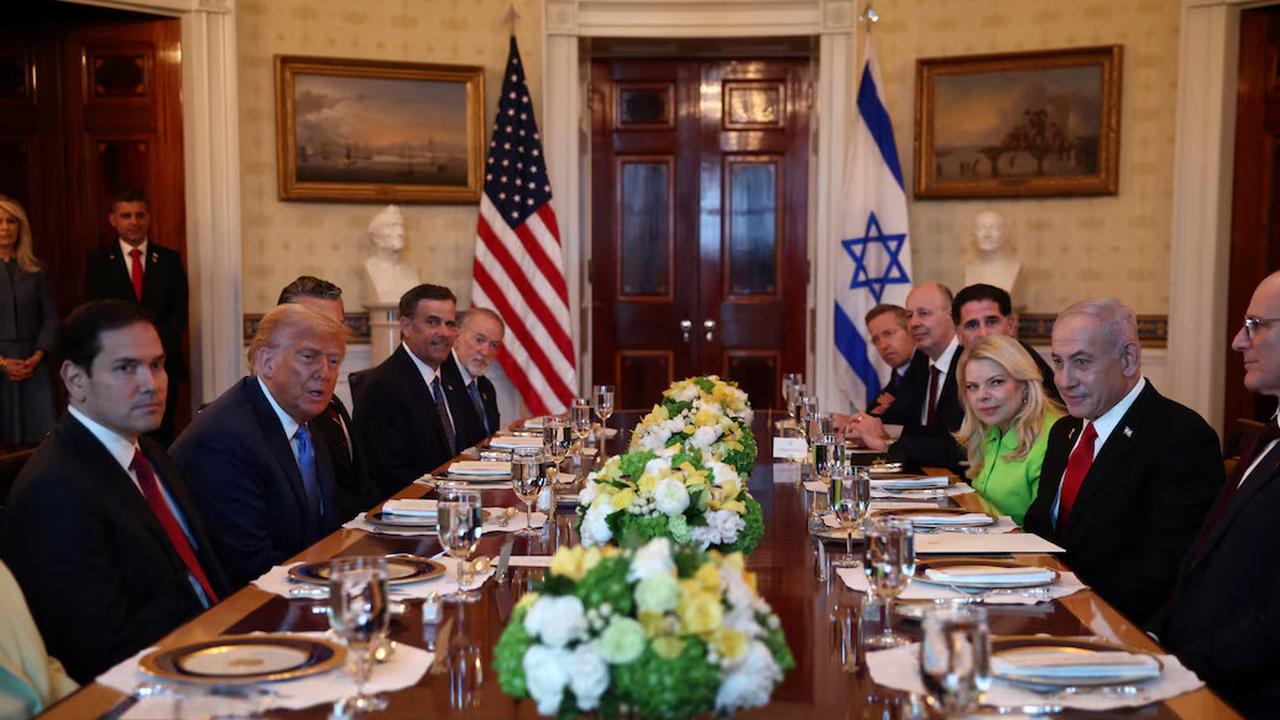 netanyahu di gedung putih