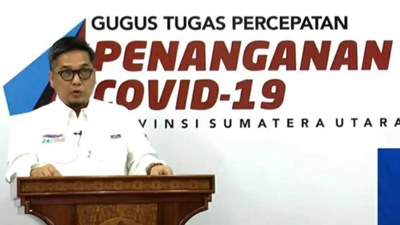 Juru Bicara (Jubir) Gugus Tugas Penanganan COVID-19 Provinsi Sumut, dr Aris Yudhariansyah
