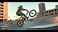 trik freestyle bmx ps2 ©Ilustrasi dibuat AI