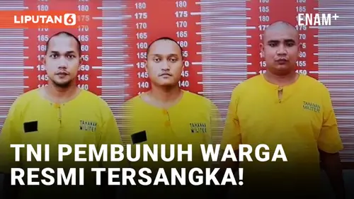VIDEO: Diduga Aniaya Warga Aceh hingga Tewas, Tiga Oknum TNI Dijadikan Tersangka