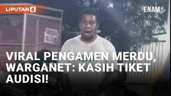 VIDEO: Viral Suara Merdu Pengamen Pria di Bekasi, Warganet: Kasih Tiket Audisi!
