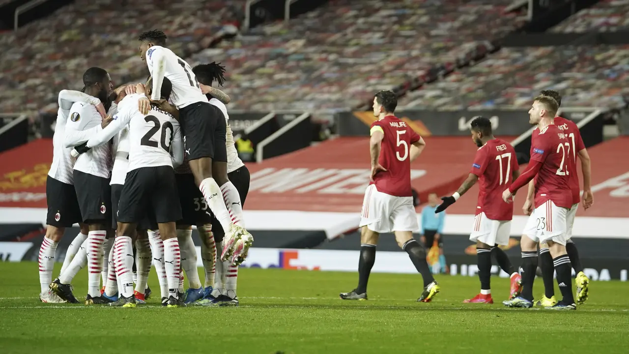 Gol Kjaer di Injury Time Buyarkan Kemenang MU Atas AC Milan