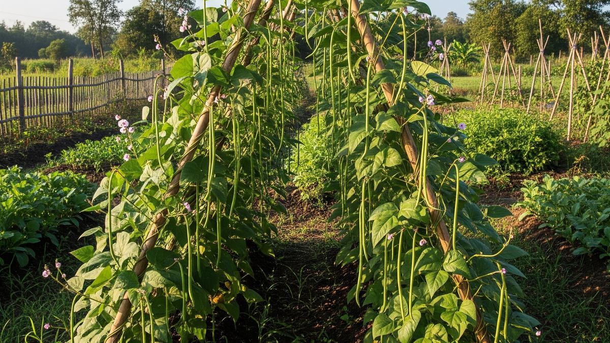 7 Cara Menanam Kacang Panjang Rambat dengan Para-Para Sederhana untuk Pemula
