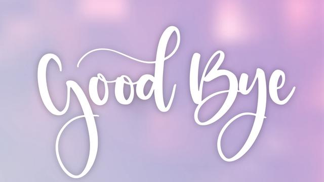 Ilustrasi ucapan, kata-kata selamat tinggal, sampai jumpa, pamitan