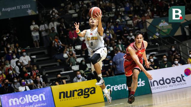 Foto: Keseruan Pertandingan IBL All Star 2022, Tim Putih Menang Tipis atas Tim Merah