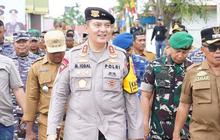 Kapolda Riau dan Kapolres Meranti Tinjau TPS di Pulau Terluar, Semangati Petugas