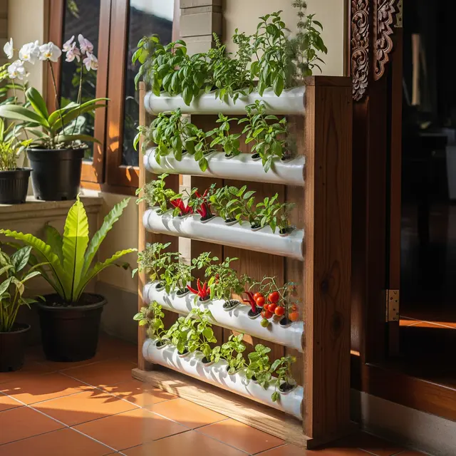 9 Model Kebun dari Paralon yang Estetik, Percantik Hunian