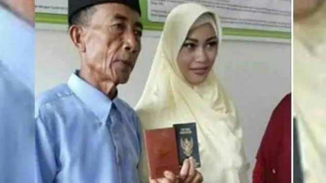 Kakek Badu dan Ika Nurjanah (Liputan6.com/Ahmad Akbar Fua)