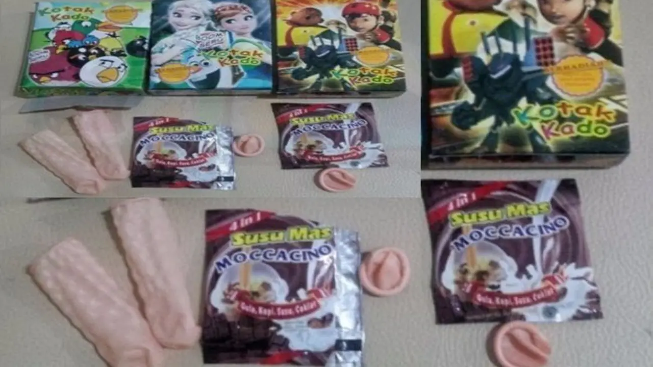 Jajanan Anak Mirip Kontrasepsi Beredar, Anak-anak dalam Bahaya!