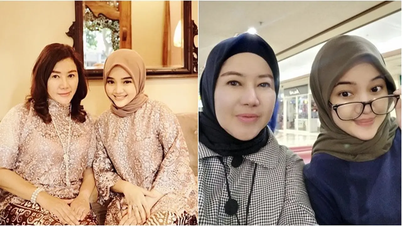 7 Potret Pinky Evianty, Kakak Maia Estianty yang Kini Berhijab