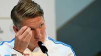 Bastian Schweinsteiger memutuskan hengkang dari Bayern Munchen untuk bergabung dengan Manchester United, (11/7/2015). (AFP/Patrik Stollarz)
