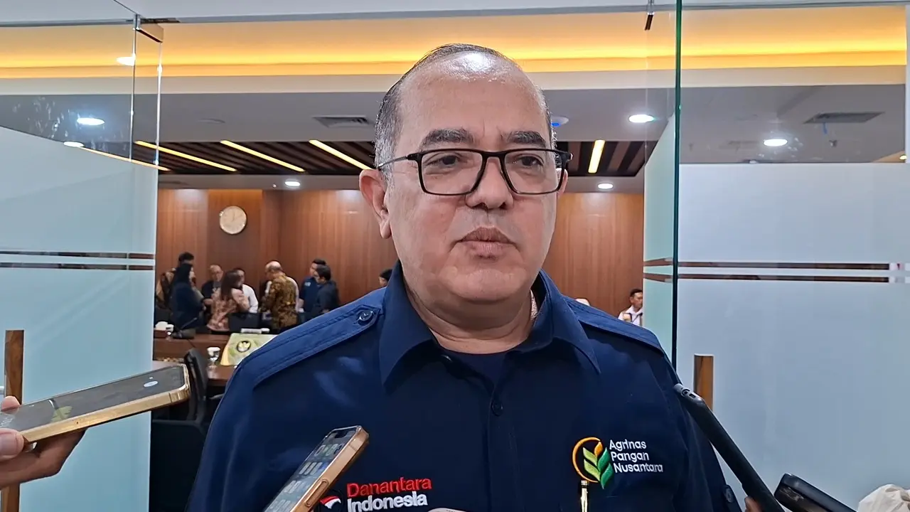Direktur Utama Agrinas Pangan Nusantara, Joao Angelo De Sousa Mota di Kantor Kementerian Koordinator Bidang Pangan, Jakarta, Selasa (31/3/2026).