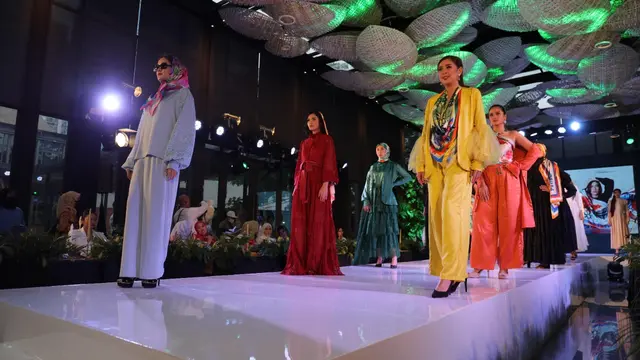 Scarf Lokal Terinspirasi dari Enam Macam Tanaman Indah Cocok untuk Ramadan 2022