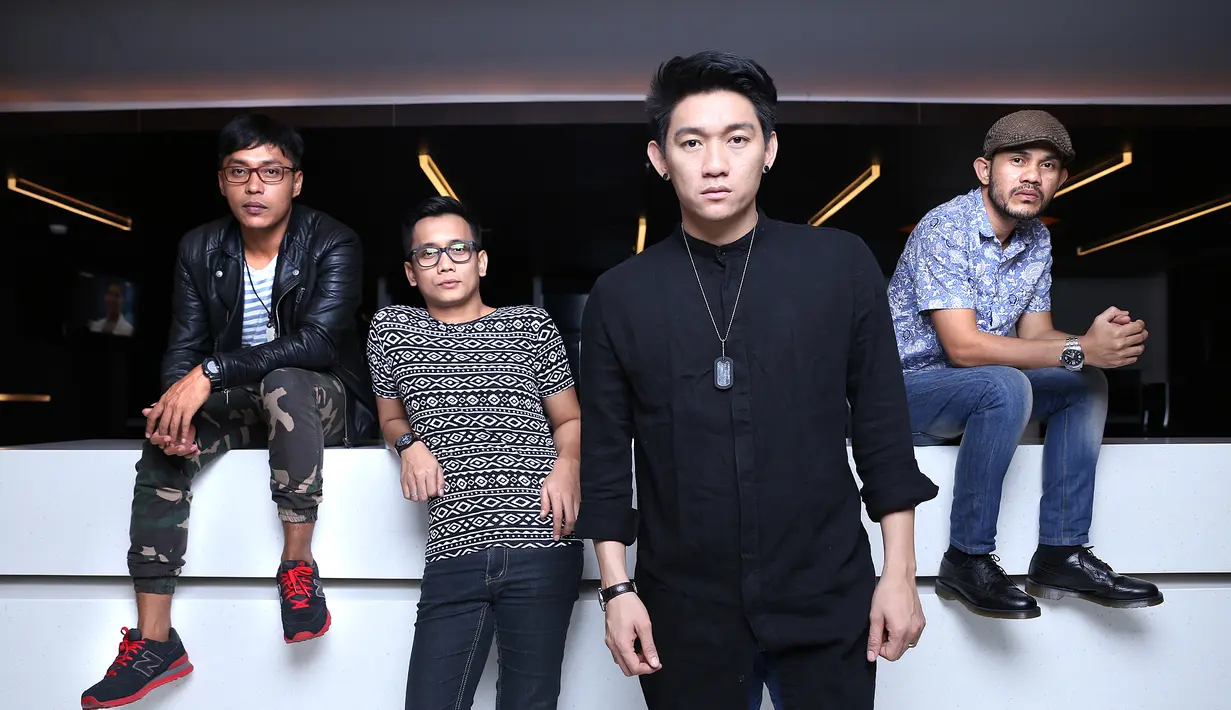 Group band asal Yogyakarta, Seventeen, akan merilis album terbaru mereka akhir Agustus nanti. (Galih W. Satria/Bintang.com)