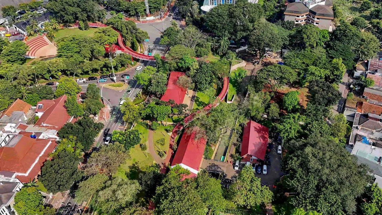 Taman Bendera Pusaka, Ruang Terbuka Hijau Baru di Kawasan Jakarta Selatan