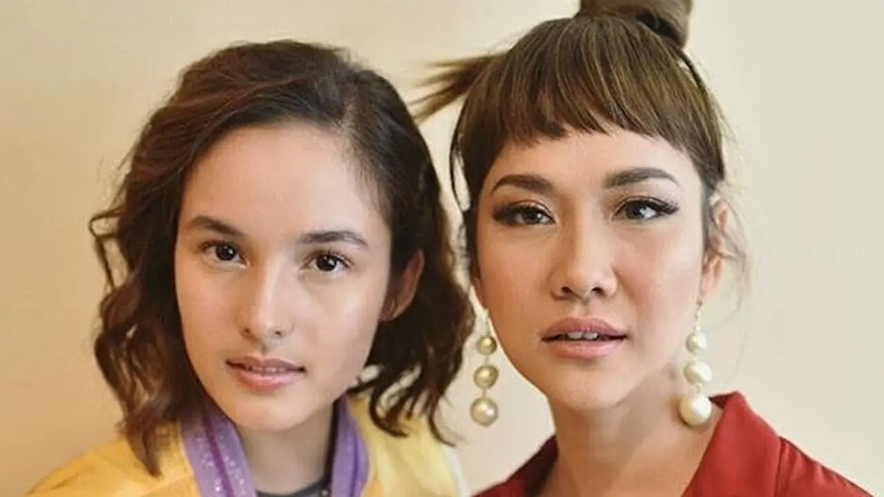 [Bintang] Chelsea Islan dan Bunga Citra Lestari.