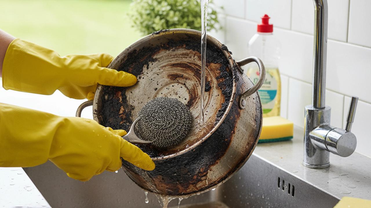 7 Cara Membersihkan Kerak Gosong di Panci, Ampuh Hilangkan Noda Hitam Membandel