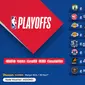 Live Streaming NBA Playoffs Pekan Ini di Vidio. (Sumber : dok. vidio.com)