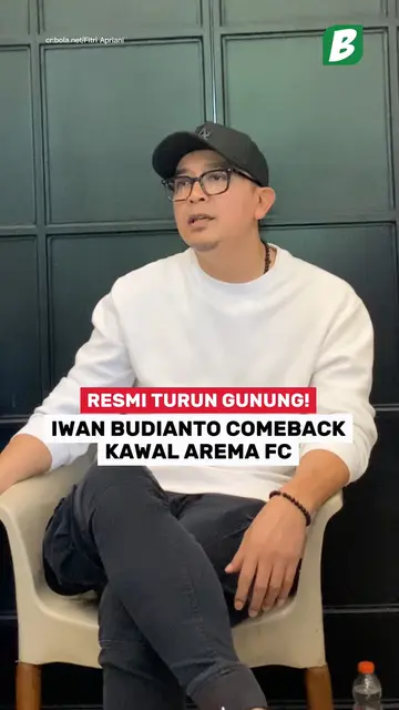 Resmi turun gunung! Iwan Budianto comeback kawal Arema FC