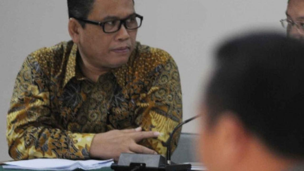 Pengacara Rudy Alfonso bersaksi di sidang Amir Hamzah