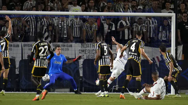 Laga uji coba Juventus vs AC Milan di Amerika Serikat