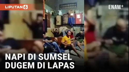 VIDEO: Viral! Napi 'Dugem' di Penjara