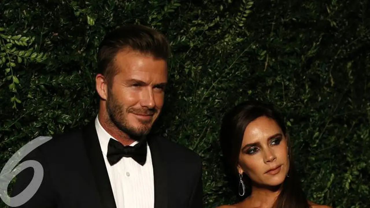 Intip Serunya Pesta Halloween Keluarga Beckham