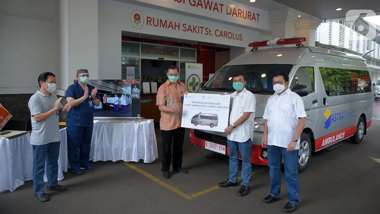Astra Financial Donasikan Ambulance untuk Pelayanan Kesehatan saat pandemi Corona Covid-19