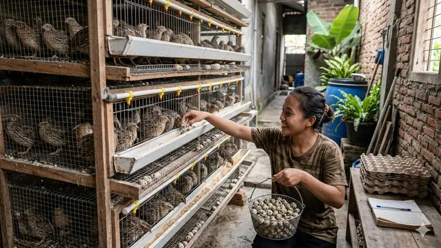 Ide Ternak Lahan 2x3 Meter (Foto: Gemini AI)