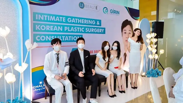 Melanie Berentz saat menghadiri Intimate Gathering & Korean Plastic Surgery Consultation di Jakarta, Agustus 2022. (Foto: Dok. Koleksi Pribadi)