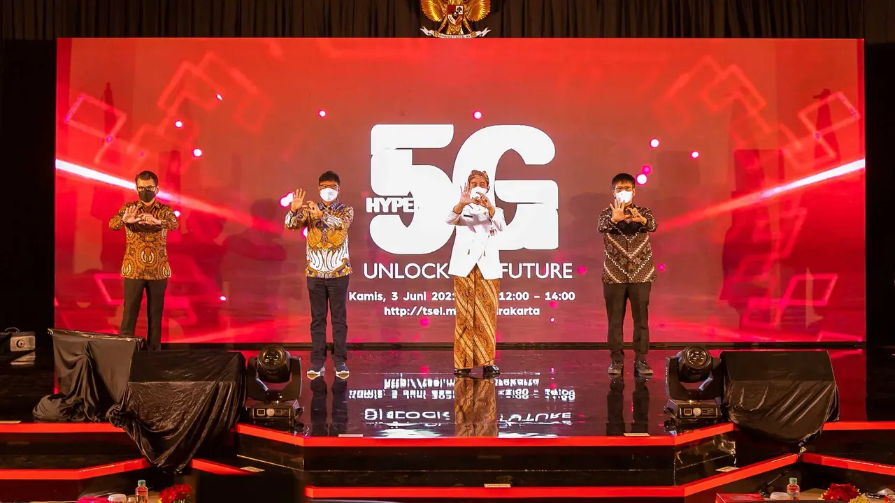 Peluncuran Telkomsel 5G di Solo