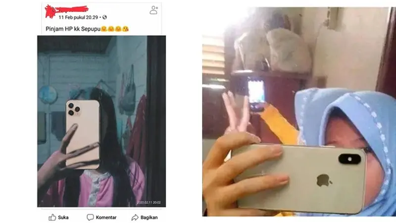 6 Potret Orang Mirror Selfie Pakai 'iPhone' Ini Kocak, Jadi Gagal Pamer