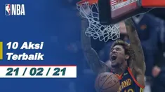 Berita video 10 aksi terbaik NBA, salah satunya aksi block Bam Adebayo untuk LeBron James
