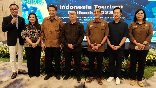 Menparekraf Sandiaga Uno dalam Indonesia Tourism Outlook 2023