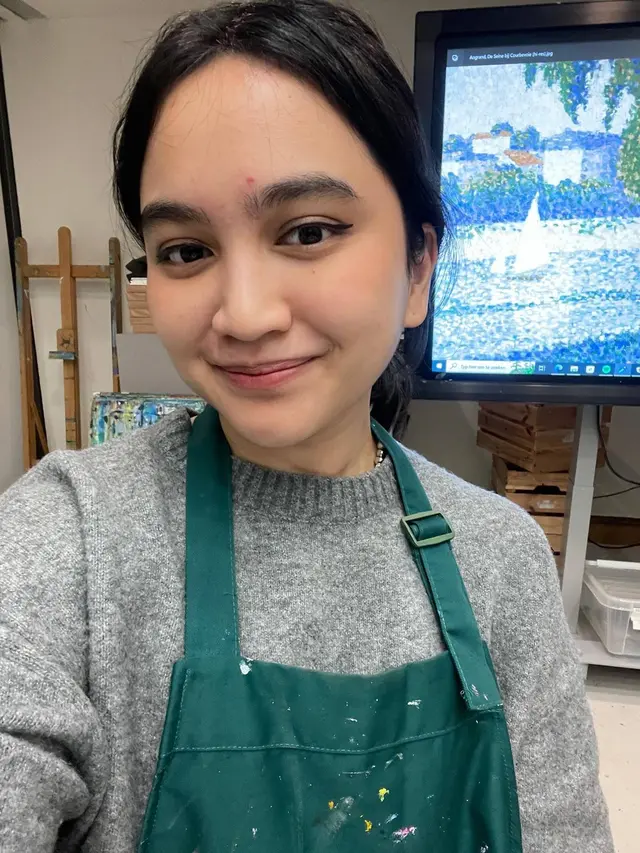 Gaya OOTD Rachel Amanda Jalani Kuliah S2 di Amsterdam, Tampil Simpel Tapi Menawan