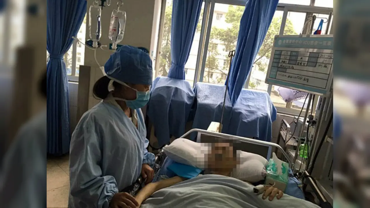 Tumor ini membuat Pria Tiongkok seperti 'Ibu Hami'