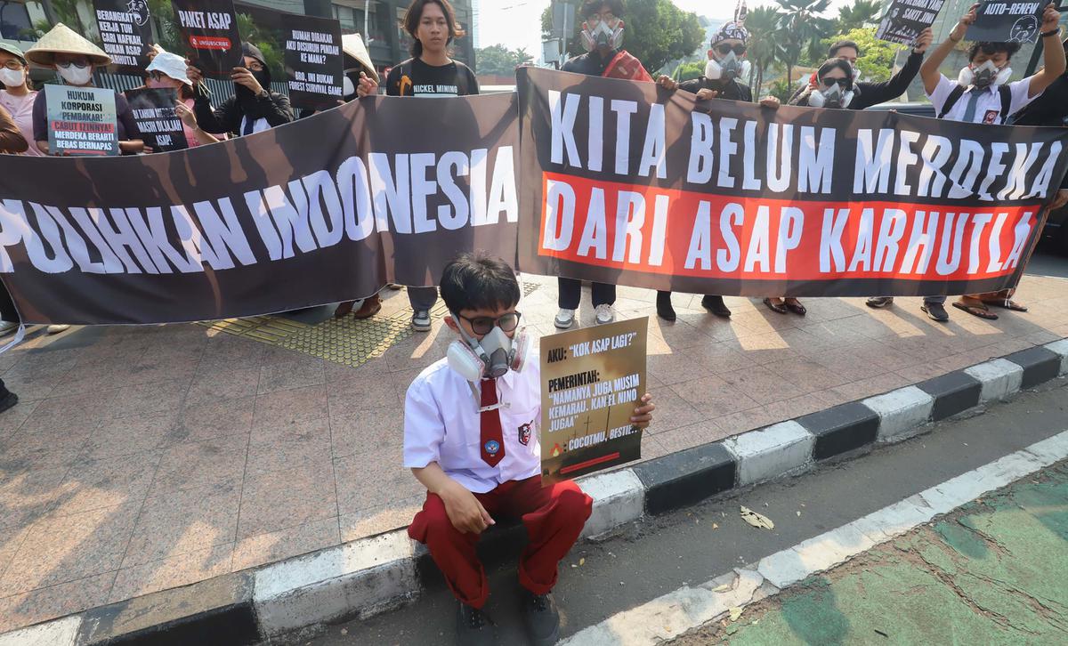 WALHI Desak Pemerintah Perkuat Penanganan Karhutla