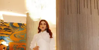 Mengisi sebuah acara kecantikan, Tasya Farasya tampil layaknya ibu peri [@tasyafarasya]