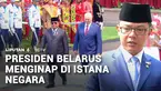Presiden Belarus, Alexander Lukashenko, menjadi Presiden pertama yang menginap di Istana Negara. Menurut Menteri Luar Negeri, Sugiono, ini adalah bentuk penghargaan Presiden Prabowo Subianto terhadap kerjasama bilateral Indonesia-Belarus yang makin m...