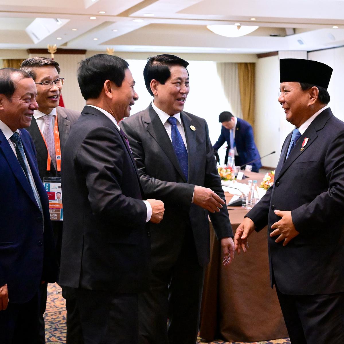 Prabowo Bertemu Presiden Vietman