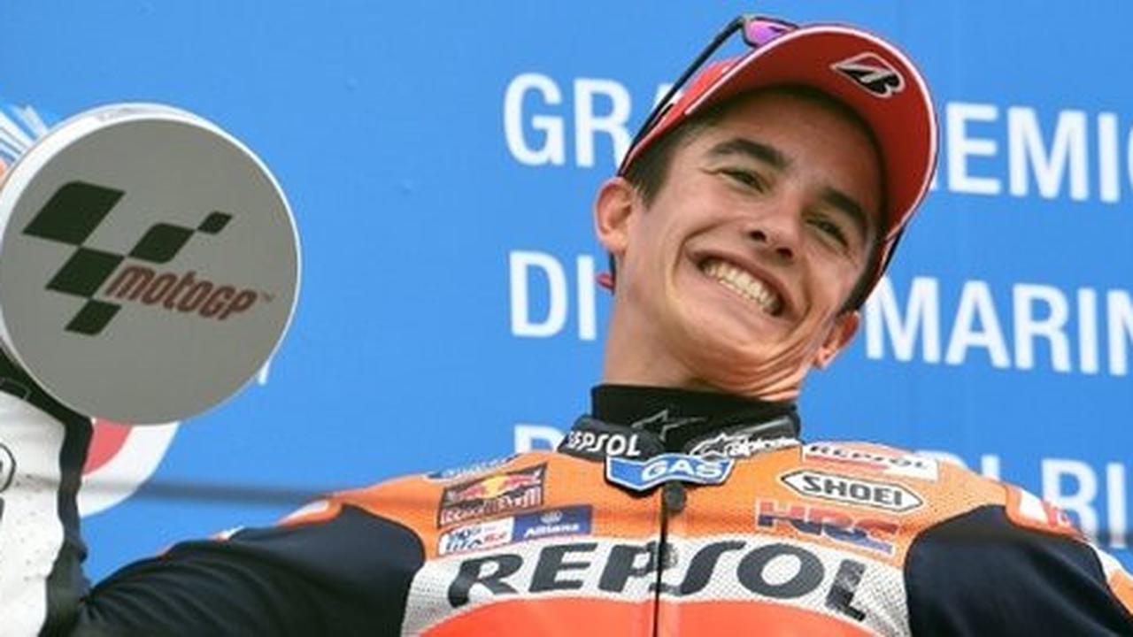 Marquez pecah telur di Misano