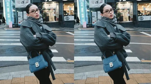 Potret Cantik Alyssa Daguise di Korea Selatan. (instagram/alyssadaguise)