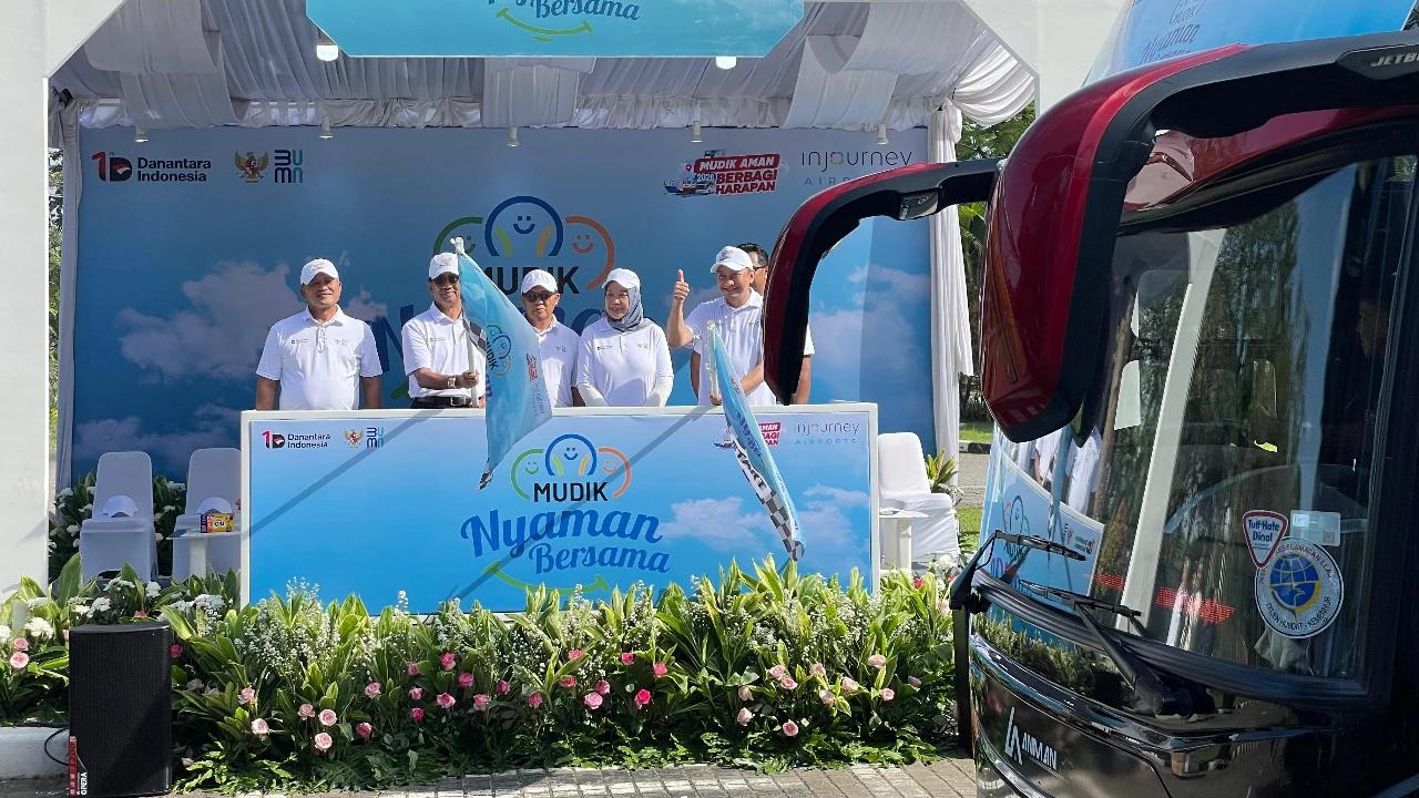 Mudik Bersama Gratis InJourney Airports Berangkatkan 2.026 Pemudik ke Berbagai Kota