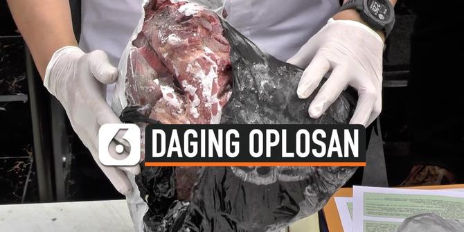 VIDEO: Polisi Tangkap Suami-Istri Penjual Daging Sapi Oplosan