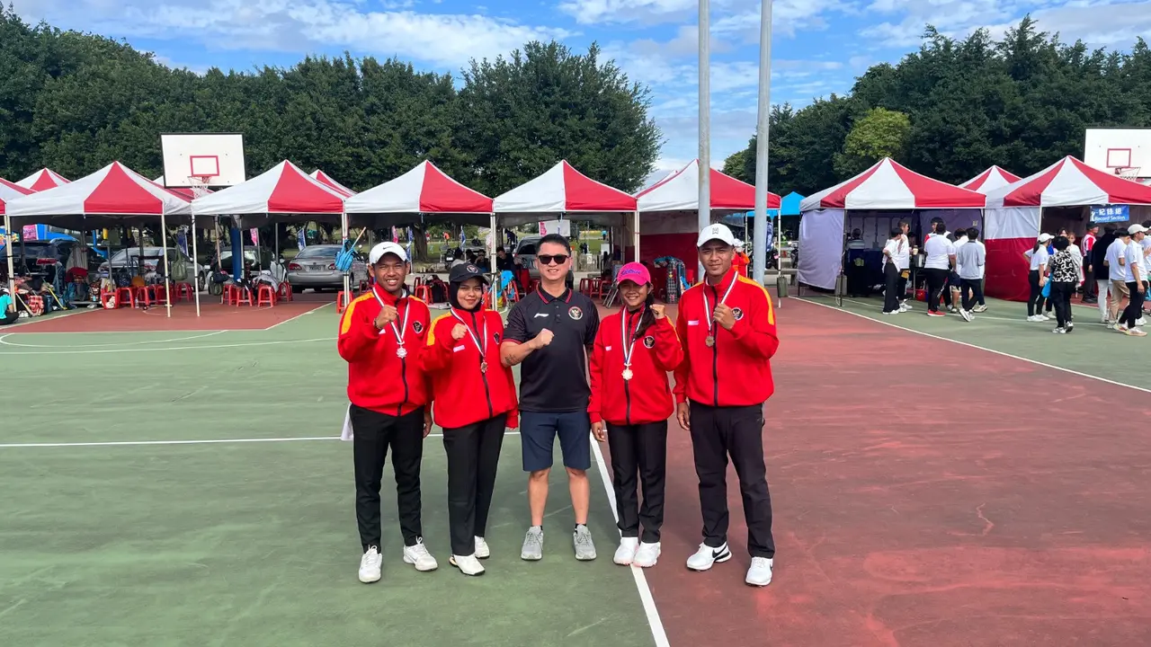 Indonesia Rebut 1 Emas dan 1 Perak dari Turnamen Woodball di Taiwan