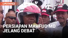 Jelang Debat, Mahfud MD Santai